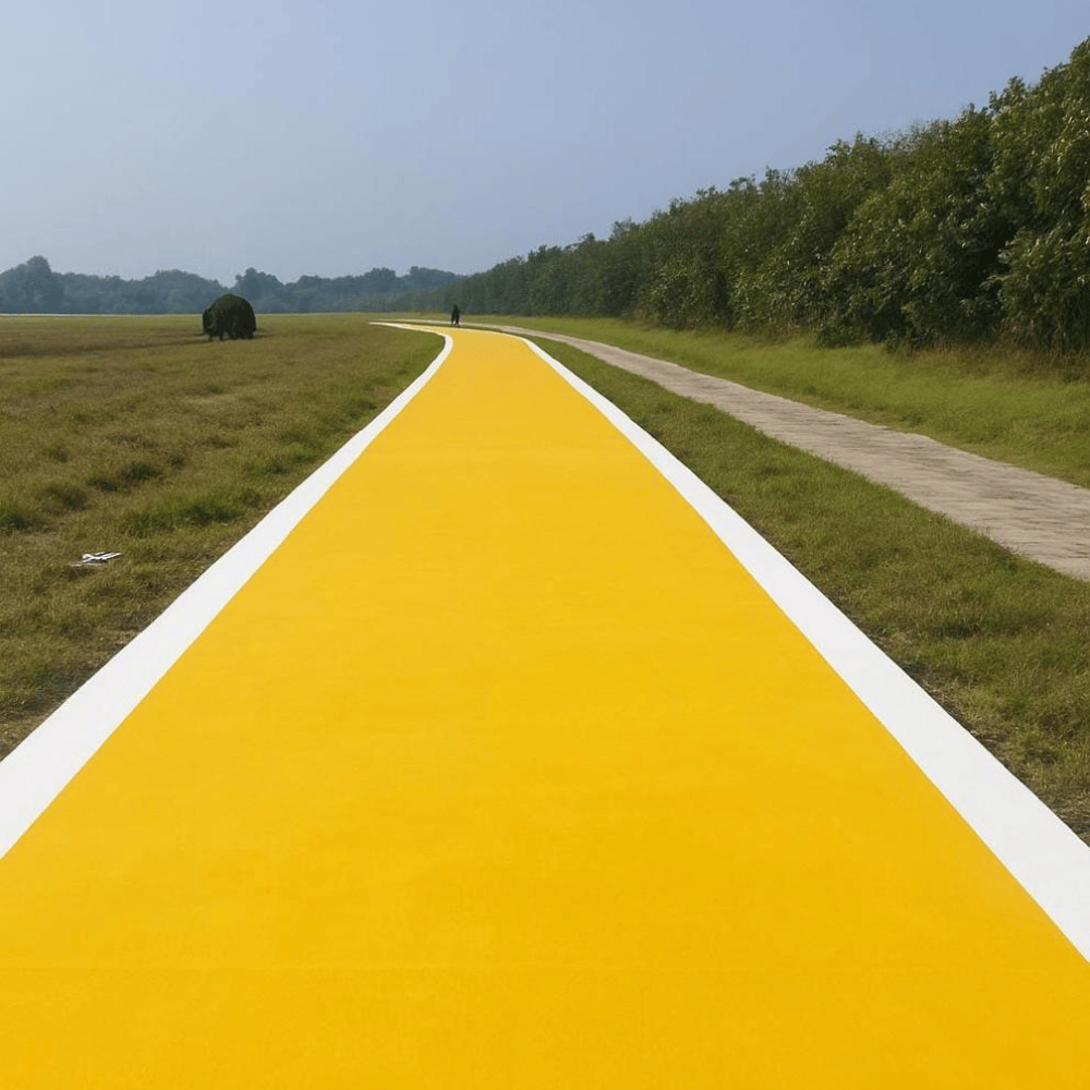 Cold Plastic Cycle Track